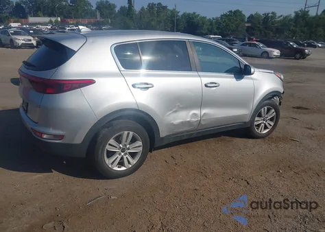 2017 Kia Sportage Lx z USA, uszkodzony, nr VIN KNDPM3ACXH7064000